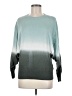 Elan Tie-dye Teal Pullover Sweater One size - photo 1