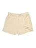 Barefoot Dreams 100% Polyester Solid Tan Khaki Shorts Size M - photo 2