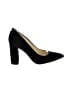 Nine West 100% Leather Black Heels Size 7 - photo 1
