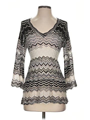 M Missoni 3/4 Sleeve Top (view 1)