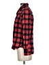 SO 100% Cotton Plaid Red Long Sleeve Button-Down Shirt Size S - photo 5