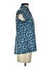 Greg Norman 100% Polyester Blue Short Sleeve Blouse Size S - photo 4
