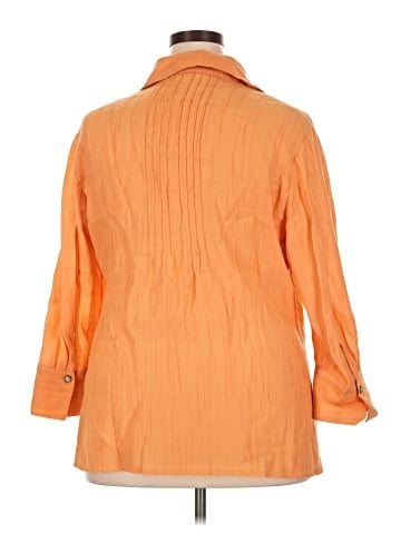 Coldwater Creek 3/4 Sleeve Button-Down Shirt (view 2)