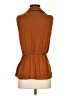 T Tahari 100% Polyester Brown Tank Top Size S - photo 2