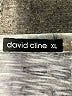 David Cline Animal Print Silver 3/4 Sleeve Blouse Size XL - photo 7