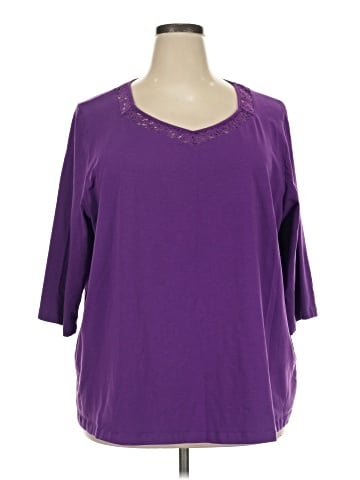 Catherines 3/4 Sleeve T-Shirt (view 1)
