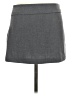 Pull&Bear Solid Gray Casual Skirt Size M - photo 2