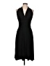 Evan Picone Solid Black Cocktail Dress Size 10 - photo 1