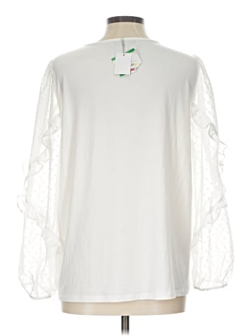 Kasper Long Sleeve Blouse (view 2)