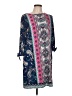Chico's Paisley Blue Casual Dress Size L - photo 1