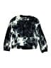 FRESHMAN Tie-dye Black Pullover Sweater Size 8 - 10 - photo 1