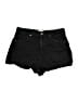Universal Thread Solid Black Denim Shorts Size 10 - photo 1
