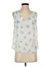 CATHERINE Catherine Malandrino 100% Polyester Ivory Tank Top Size S (petite) - photo 1