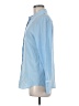 Zara Basic Blue Long Sleeve Button-Down Shirt Size M - photo 5