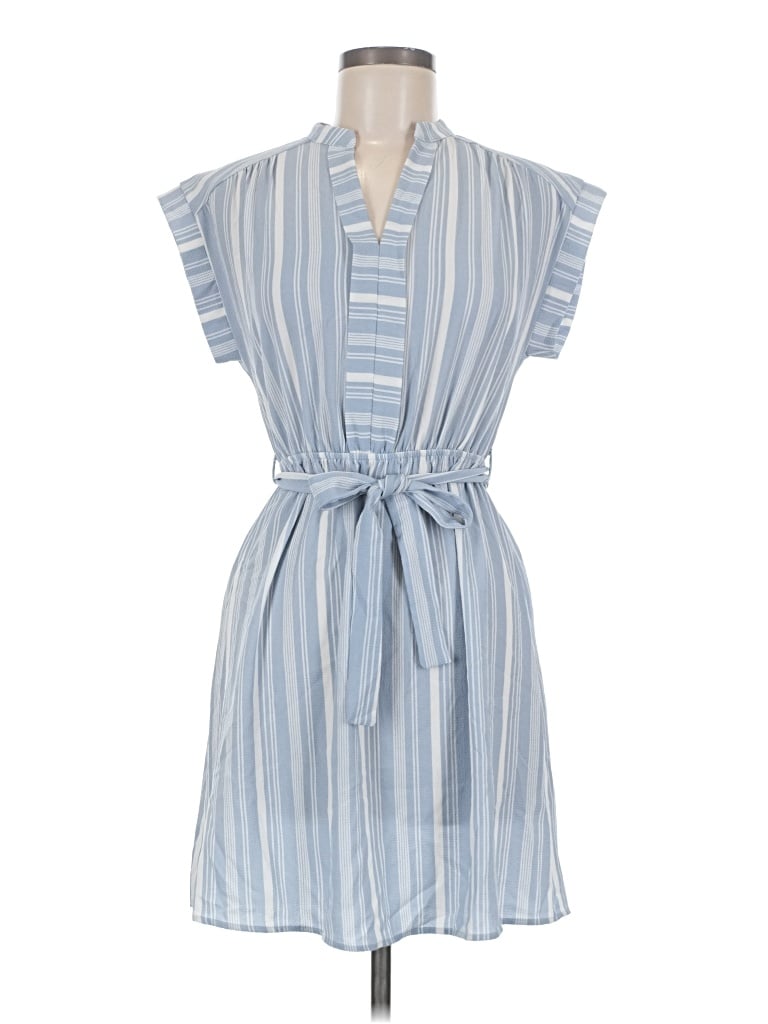 Pre-owned Monteau Casual Dress In Blue