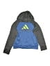Adidas 100% Polyester Blue Pullover Hoodie Size 10 - 12 - photo 1