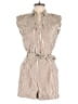 Zara 100% Polyester Stripes Ivory Romper Size M - photo 1