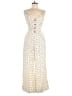 Sienna Sky 100% Polyester Hearts Ivory Jumpsuit Size M - photo 1