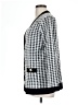 Tahari Houndstooth Gray Blazer Size L - photo 5