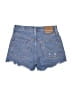 Levi's Blue Denim Shorts Size 25 waist - photo 2