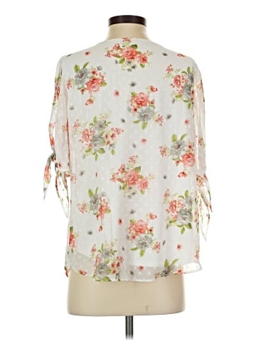Sara Michelle 3/4 Sleeve Blouse (view 2)