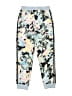 Adidas 100% Polyester Print Blue Track Pants Size 14 - photo 2
