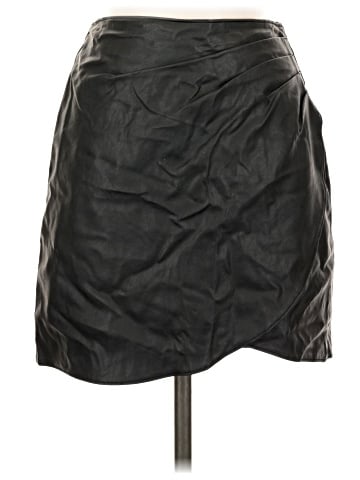 Abercrombie & Fitch Faux Leather Skirt (view 1)