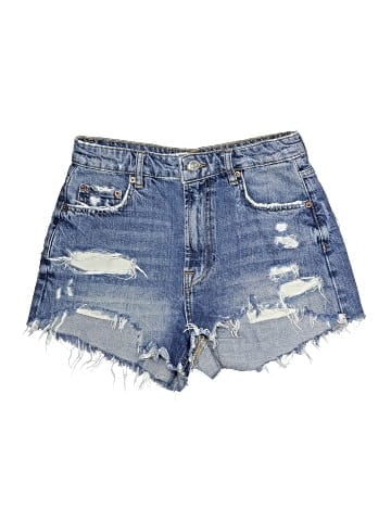 Zara Denim Shorts (view 1)