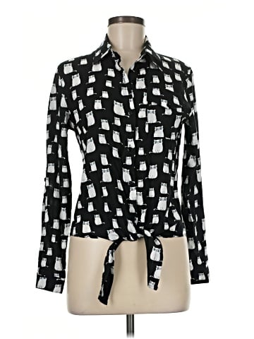 Love Notes Long Sleeve Blouse (view 1)