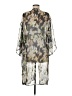 Topshop Floral Gray Kimono Size 8 - photo 2