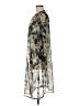 Topshop Floral Gray Kimono Size 8 - photo 5