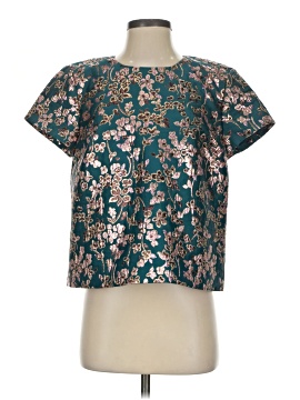 J.Crew Collection Short Sleeve Blouse