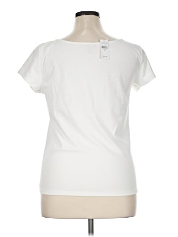 Ann Taylor Factory Short Sleeve T-Shirt (view 2)