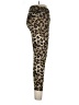 Feathers Animal Print Gold Leggings Size L - photo 4