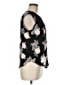 Candie's 100% Polyester Floral Black Sleeveless Blouse Size M - photo 4