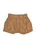 Open Edit 100% Cotton Print Brown Shorts 6-9 MO / 9 MO - photo 2