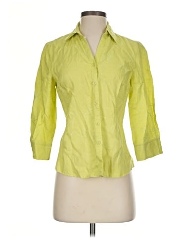 Carole Little 3/4 Sleeve Button-Down Shirt (view 1)