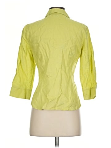 Carole Little 3/4 Sleeve Button-Down Shirt (view 2)
