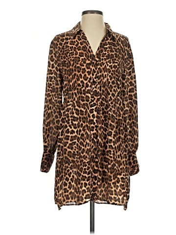 Zara Basic Long Sleeve Blouse (view 1)