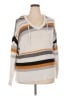 Maurices 100% Polyester Stripes Gray Pullover Sweater Size XXL - photo 1