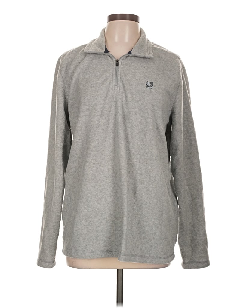 Pre-owned Chaps Sweatshirt In Gray