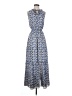 Max Studio 100% Polyester Paisley Blue Casual Dress Size XS - photo 1