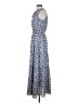 Max Studio 100% Polyester Paisley Blue Casual Dress Size XS - photo 5