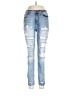 Cello Jeans Hearts Blue Jeans Size 13 - photo 1