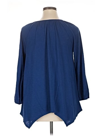Faded Glory 3/4 Sleeve Top (view 2)