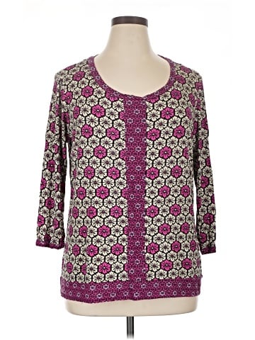 Dana Buchman 3/4 Sleeve T-Shirt (view 1)