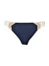 L Space Color Block Blue Swimsuit Bottoms Size M - photo 2