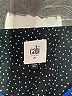 CAbi 100% Polyester Print Blue Cocktail Dress Size M - photo 7