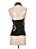 Halston Heritage 100% Polyester Black Halter Top Size 4 - photo 2