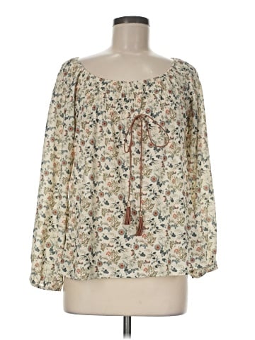 MORGAN by Morgan de Toi Long Sleeve Blouse (view 1)
